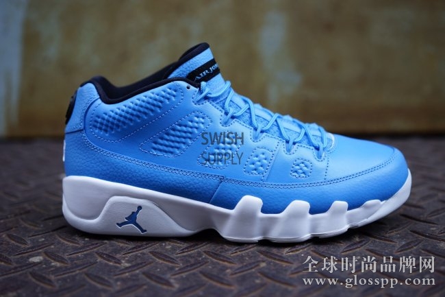 832822-401,AJ9,Air Jordan 9 832822-401AJ9低幫 北卡藍 Air Jordan 9 Low “Pantone” 上腳實拍