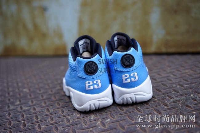 832822-401,AJ9,Air Jordan 9 832822-401AJ9低幫 北卡藍 Air Jordan 9 Low “Pantone” 上腳實拍