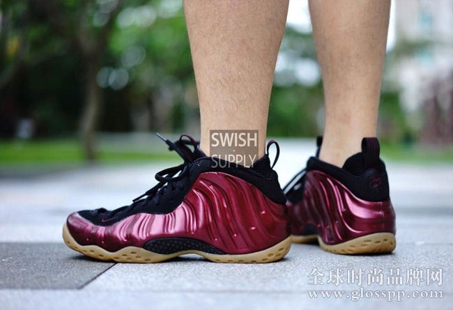 314996-601,Foamposite One,Nike 314996-601 魔力紅噴 Nike Air Foamposite One “Maroon” 上腳實(shí)拍